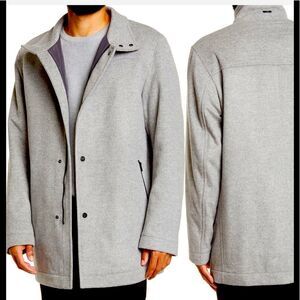 Boss Hugo Boss  Men’s Camron stand color wool blend coat size 38 R, NWT